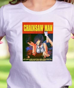 Chainsaw Man Pulp Fiction Thanksgiving Vintage T Shirt 2
