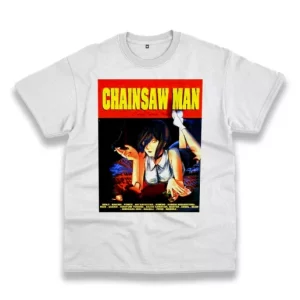 Chainsaw Man Pulp Fiction Thanksgiving Vintage T Shirt 4