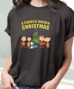 Charlie Brown Christmas T Shirt Xmas Design 1 Charlie Brown Christmas T Shirt Xmas Design 2
