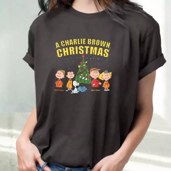 Charlie Brown Christmas T Shirt Xmas Design