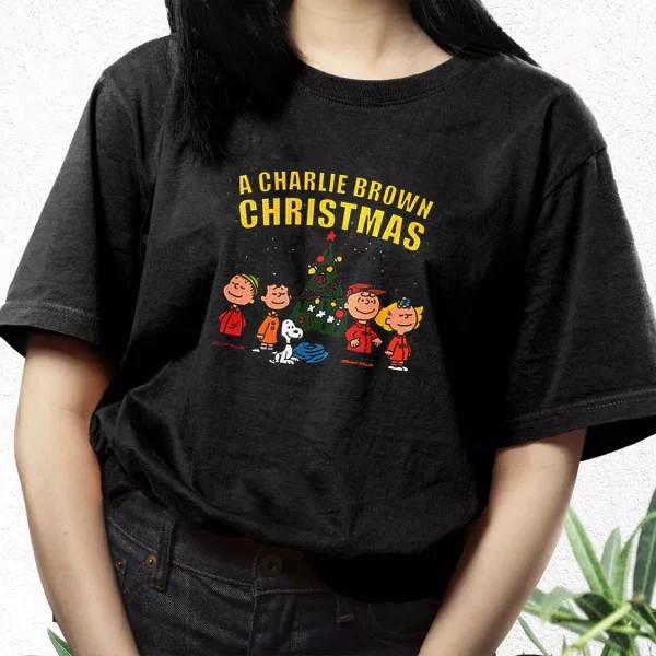 Charlie Brown Christmas T Shirt Xmas Design