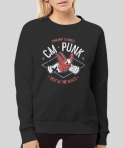 Chicago Illinois Cm Punk Hoodie 4
