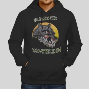 Chris Benoit Wwf Rabid Wolverine Hoodie