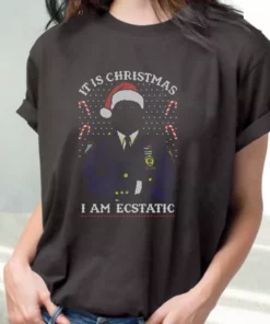 Christmas Captain Raymond Holt I Am Ecstatic T Shirt Xmas Design 1 Christmas Captain Raymond Holt I Am Ecstatic T Shirt Xmas Design 2