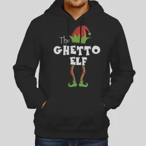 Christmas Elf The Ghetto Hoodies