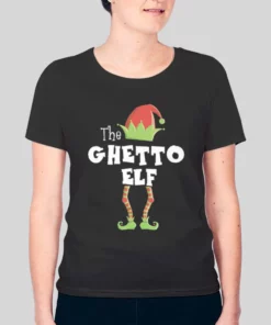 Christmas Elf The Ghetto Hoodies 3