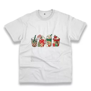 Christmas Snowman Latte Coffee Lover Funny Christmas T Shirt