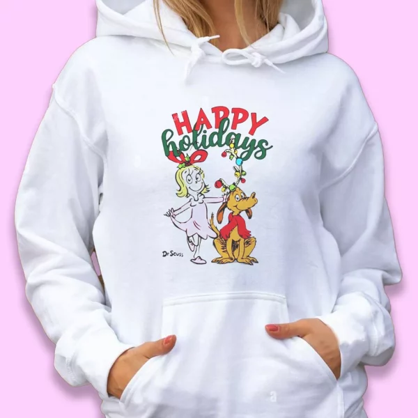 Cindy Lou Happy Holidays Thanksgiving Hoodie