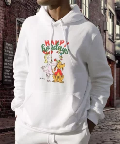 Cindy Lou Happy Holidays Thanksgiving Hoodie 3
