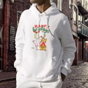 Cindy Lou Happy Holidays Thanksgiving Hoodie 3