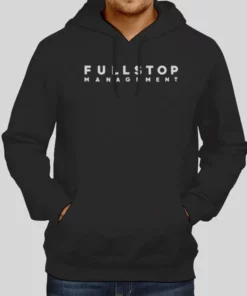 Classic Design Full Stop Management Hoodie 1