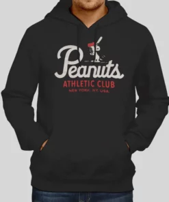 Collab Snoopy X Peanuts Athletic Club Hoodie 1