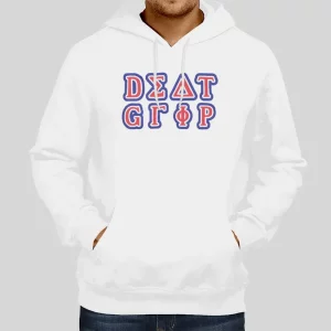 College Death Grips Greek Hoodie