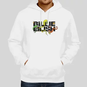 Concert Tour Lash Music Billie Eilish Merchandise Hoodie