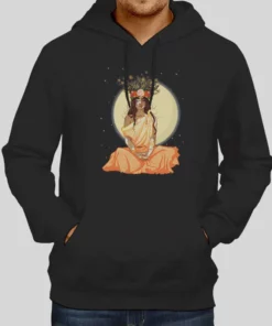 Cool Graphic Swagnation Moon Hoodie 1