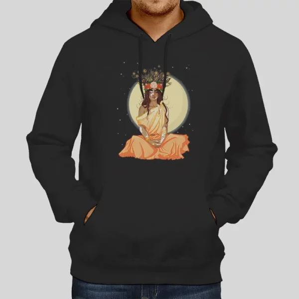 Cool Graphic Swagnation Moon Hoodie