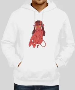 Cute Anime Meru The Succubus Hoodie 1