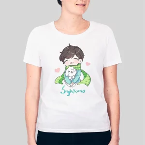 Cute Art Merch Sykkuno Hoodie 3