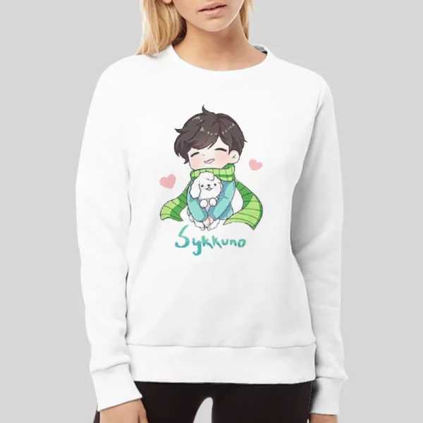 Cute Art Merch Sykkuno Hoodie