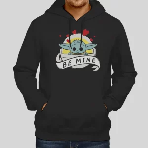 Cute Be Mine Star Wars Mandalorian Hoodie