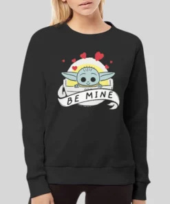 Cute Be Mine Star Wars Mandalorian Hoodie 3 Cute Be Mine Star Wars Mandalorian Hoodie 4