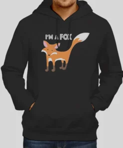 Cute Cool Im A Fox Hoodie 1