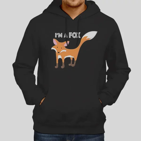 Cute Cool Im A Fox Hoodie