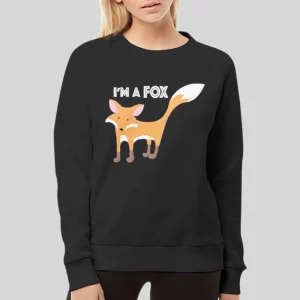 Cute Cool Im A Fox Hoodie 4