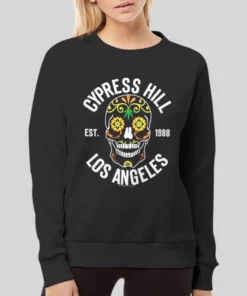 Cypress Hill Los Angele Obey Sugar Skull Hoodie 4