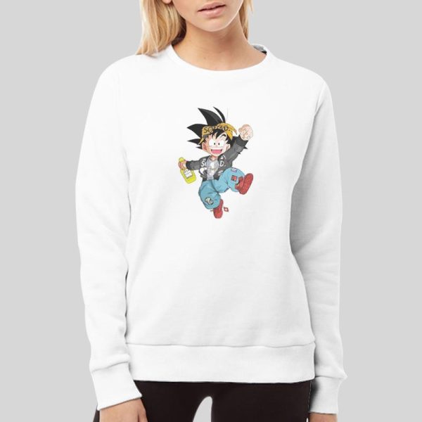 DBZ Swag Hypebeast Goku Hoodie