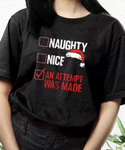 Darth Vader Naughty Or Nice Checklist T Shirt Xmas Design 2 Darth Vader Naughty Or Nice Checklist T Shirt Xmas Design 3