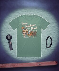 Dave Matthews Band Saratoga Springs 2023 Setlist Shirt 1