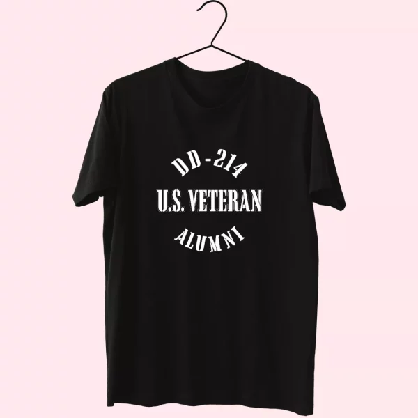 Dd 214 Alumni Us Veteran Vetrerans Day T Shirt