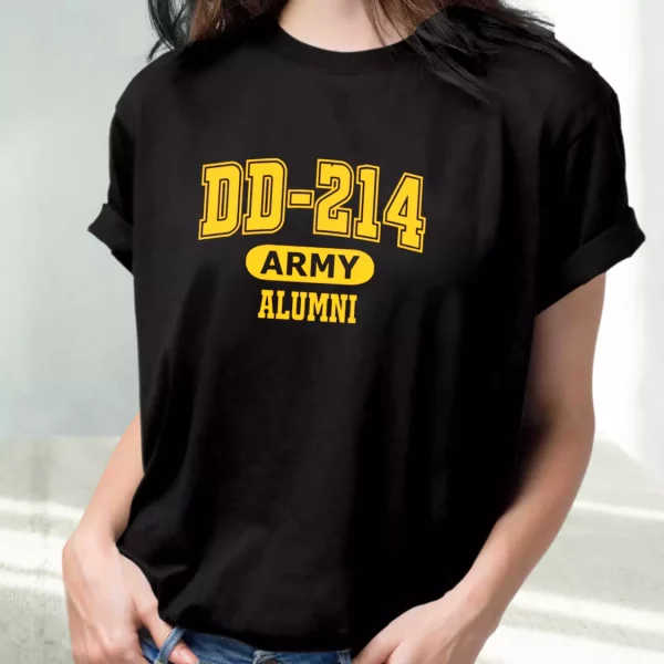 Dd 214 Army Alumni Vetrerans Day T Shirt