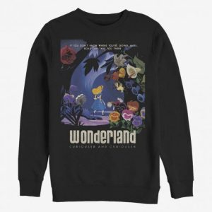 Disney Alice In Wonderland Curiouser Crew Sweatshirt