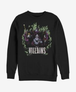 Disney Villains Children Of Mayhem Crew Sweatshirt 1