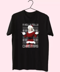 Dolly Parton Holly Dolly Christmas T Shirt Xmas Design 1