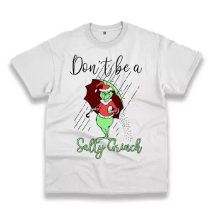 DonT Be A Salty Grinch Thanksgiving Vintage T Shirt 4