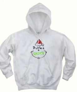Dont Be A Grinch Face Thanksgiving Hoodie 1