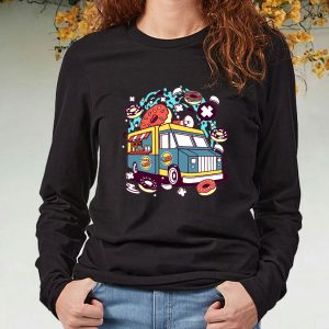 Donut Van Funny Long Sleeve T shirt 3