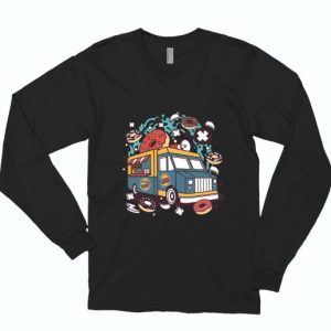 Donut Van Funny Long Sleeve T shirt 4