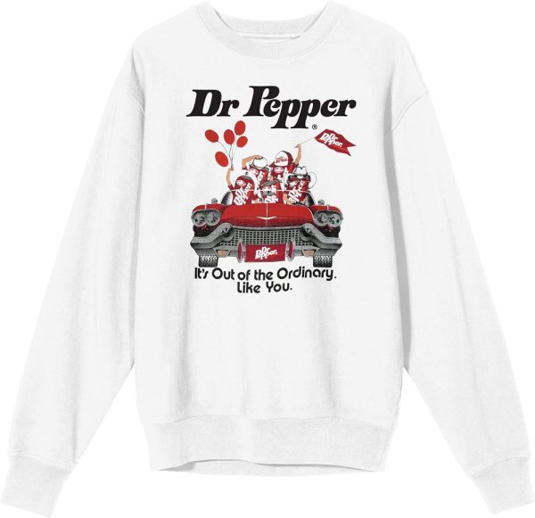 Dr Pepper It’s Out of The Ordinary Car Christmas Sweatshirt