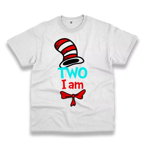Dr Seuss Two I Am Thanksgiving Vintage T Shirt