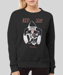 Drain Gang Red Light Bladee Hoodie 4