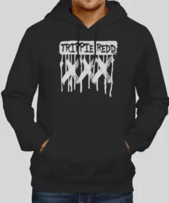 Dripped Trippie Redd Spiked Hoodie 1
