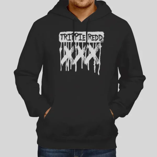 Dripped Trippie Redd Spiked Hoodie