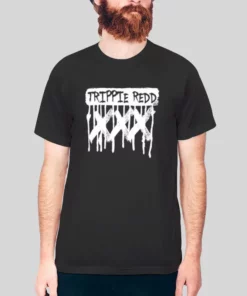 Dripped Trippie Redd Spiked Hoodie 1 Dripped Trippie Redd Spiked Hoodie 2