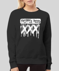Dripped Trippie Redd Spiked Hoodie 3 Dripped Trippie Redd Spiked Hoodie 4