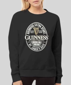Dublin Ireland Extra Stout Guinness Hoodie 4