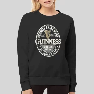 Dublin Ireland Extra Stout Guinness Hoodie 4